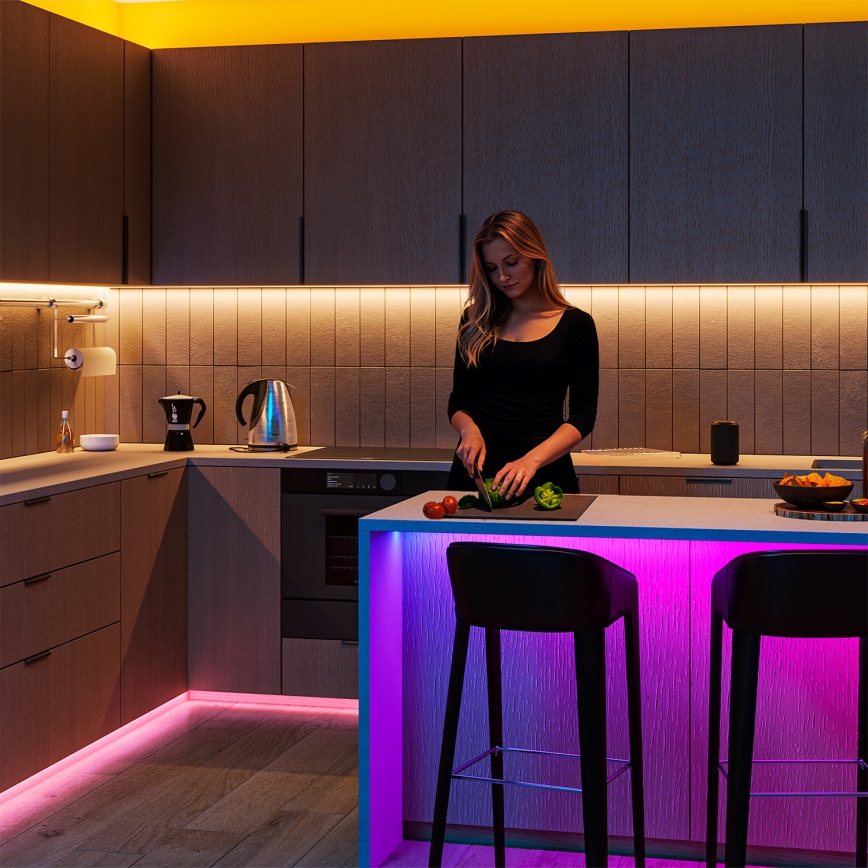 Philips - LED RGBIC stmievateľný pás SMART STRIP 10 m LED/43 W/230 V 2700–6500 K Wi‑Fi