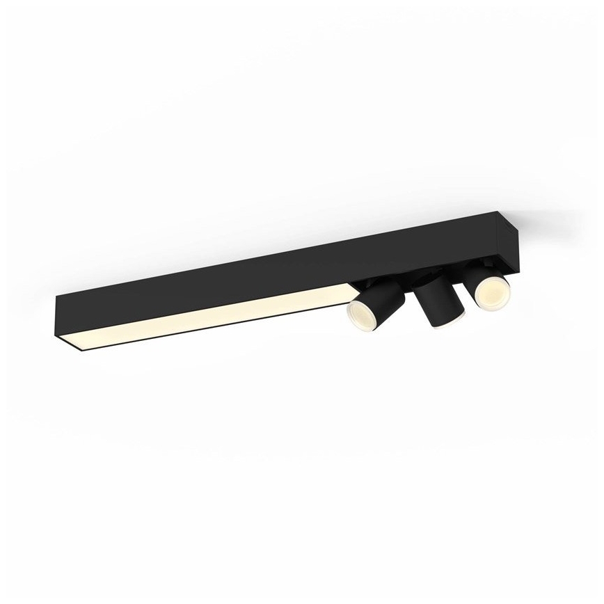 Philips - LED RGBW Stmievateľné bodové svietidlo LED/25W/230V + 3xGU10/5,7W