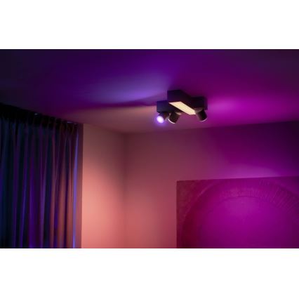 Philips - LED RGBW Stmievateľné bodové svietidlo Hue CENTRIS LED/25W/230V + 3xGU10/5,7W