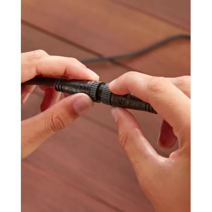 Philips - LED RGBW predlžovací stmievateľný vonkajší svetelný reťazec Hue FESTAVIA 20xLED 14m IP65