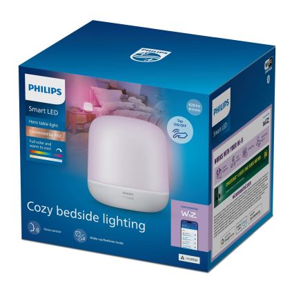 Philips - LED RGBW Stmievateľná dotyková stolná lampa SMART LED/9W/230V 2200-6500K Wi-Fi