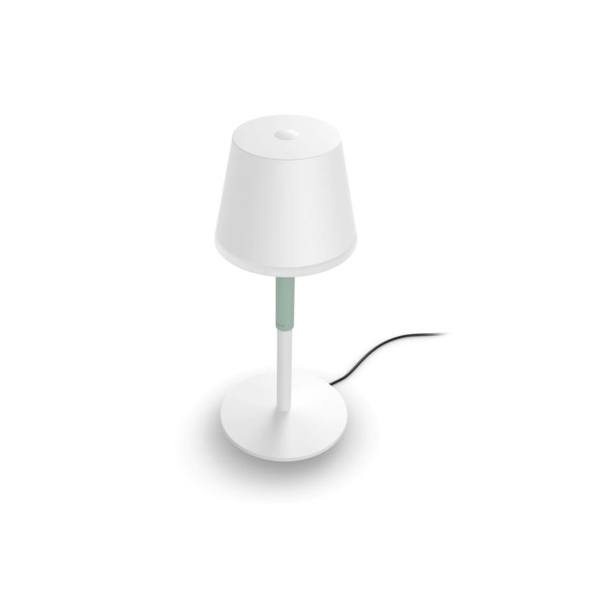 Philips - LED RGBW Stmievateľná vonkajšia dotyková lampa Hue GO LED/6,2W/230V 2000-6500K IP54