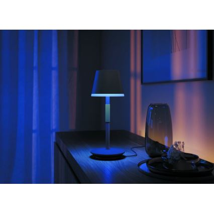 Philips - LED RGBW Stmievateľná vonkajšia dotyková lampa Hue GO LED/6,2W/230V 2000-6500K IP54