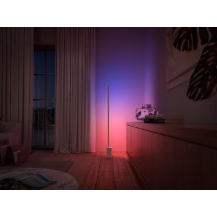 Philips - LED RGBW Stmievateľná stojacia lampa Hue SIGNE LED/29W/230V 2000-6500K biela