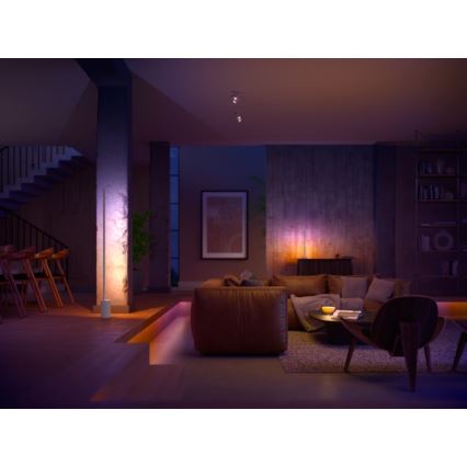 Philips - LED RGBW Stmievateľná stojacia lampa Hue SIGNE LED/29W/230V 2000-6500K biela