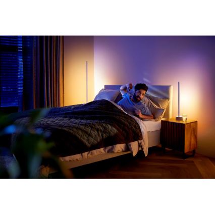 Philips - LED RGBW Stmievateľná stolná lampa Hue SIGNE LED/11,8W/230V 2000-6500K