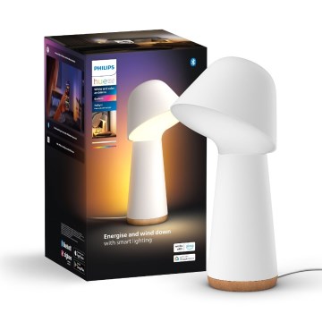 Philips - LED RGBW Stmievateľná stolná lampa Hue TWILIGHT LED/13,4W/230V 2000-6500K