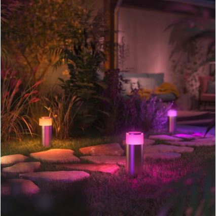 Philips - LED RGBW Stmievateľná vonkajšia lampa Hue CALLA LED/8W/230V IP44