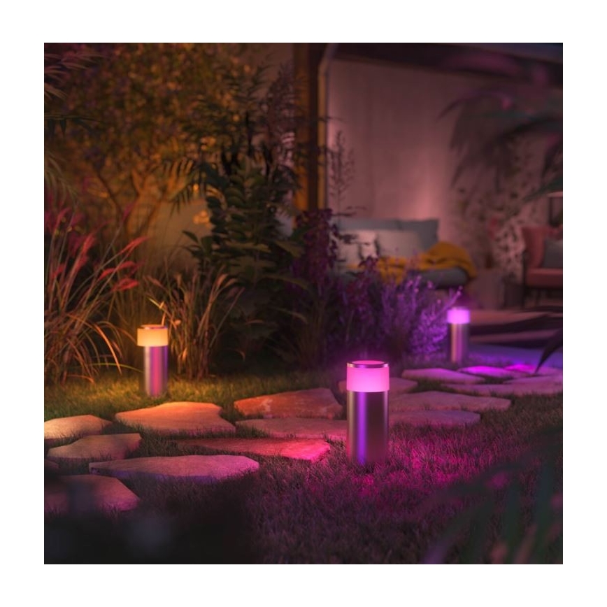 Philips - LED RGBW Stmievateľná vonkajšia lampa Hue CALLA LED/8W/230V IP44