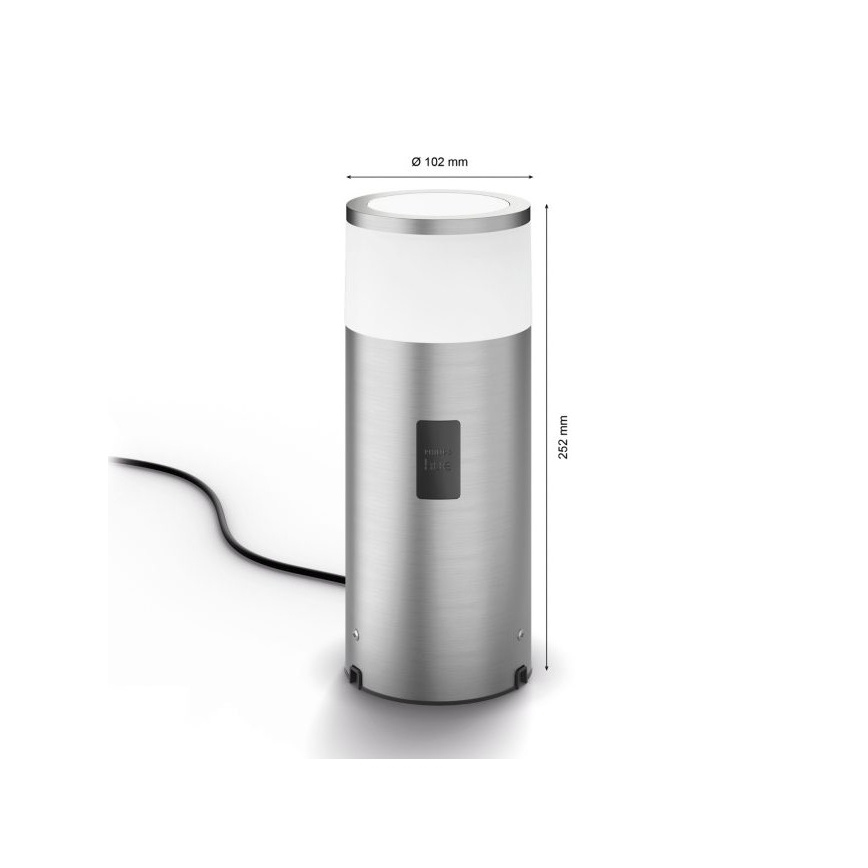 Philips - LED RGBW Stmievateľná vonkajšia lampa Hue CALLA LED/8W/230V IP44