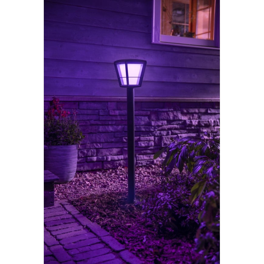 Philips 17442/30/P7 - LED RGB Vonkajšia lampa HUE ECONIC LED/15W/230V IP44