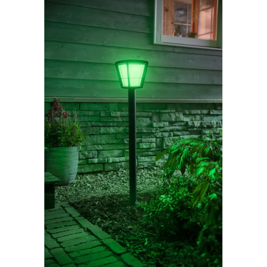 Philips 17442/30/P7 - LED RGB Vonkajšia lampa HUE ECONIC LED/15W/230V IP44