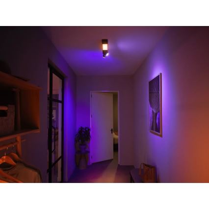 Philips - LED RGBW Stmievateľné bodové svietidlo Hue CENTRIS 2xGU10/4,2W/230V + LED/11W 2000-6500K