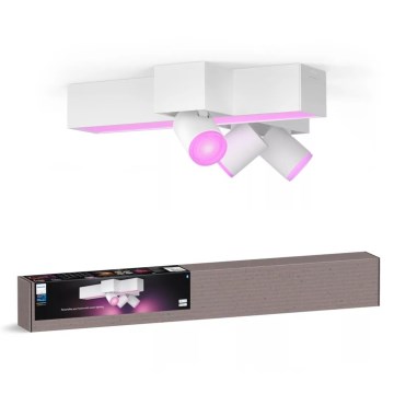 Philips - LED RGBW Stmievateľné bodové svietidlo Hue CENTRIS 3xGU10/4,2W/230V + LED/11W 2000-6500K