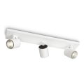 Philips - LED RGBW stmievateľné bodové svietidlo RUNNER 3xGU10/6,5W/230V 2700-6500K biela