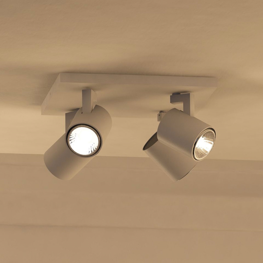 Philips - LED RGBW Stmievateľné bodové svietidlo RUNNER 4xGU10/6,5W/230V 2700-6500K biela
