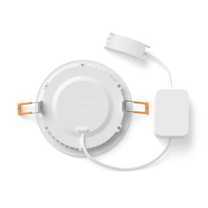 Philips - LED RGBW Stmievateľné kúpeľňové podhľadové svietidlo Hue SLIM LED/12W/230V IP44 2200-6500K
