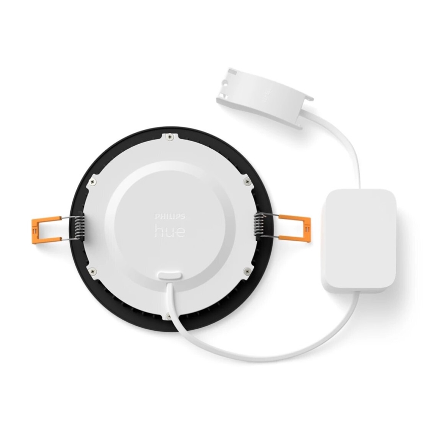 Philips - LED RGBW Stmievateľné kúpeľňové podhľadové svietidlo Hue SLIM LED/12W/230V IP44 2200-6500K