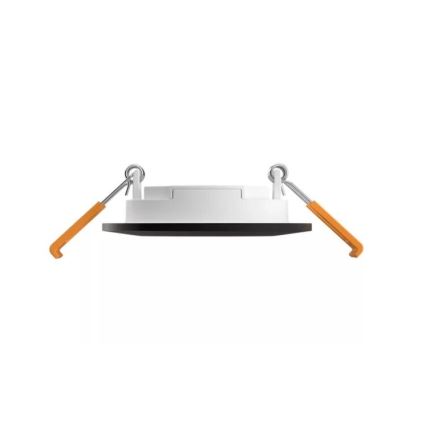 Philips - LED RGBW Stmievateľné kúpeľňové podhľadové svietidlo Hue SLIM LED/8,3W/230V 2000-6500K IP44 čierna