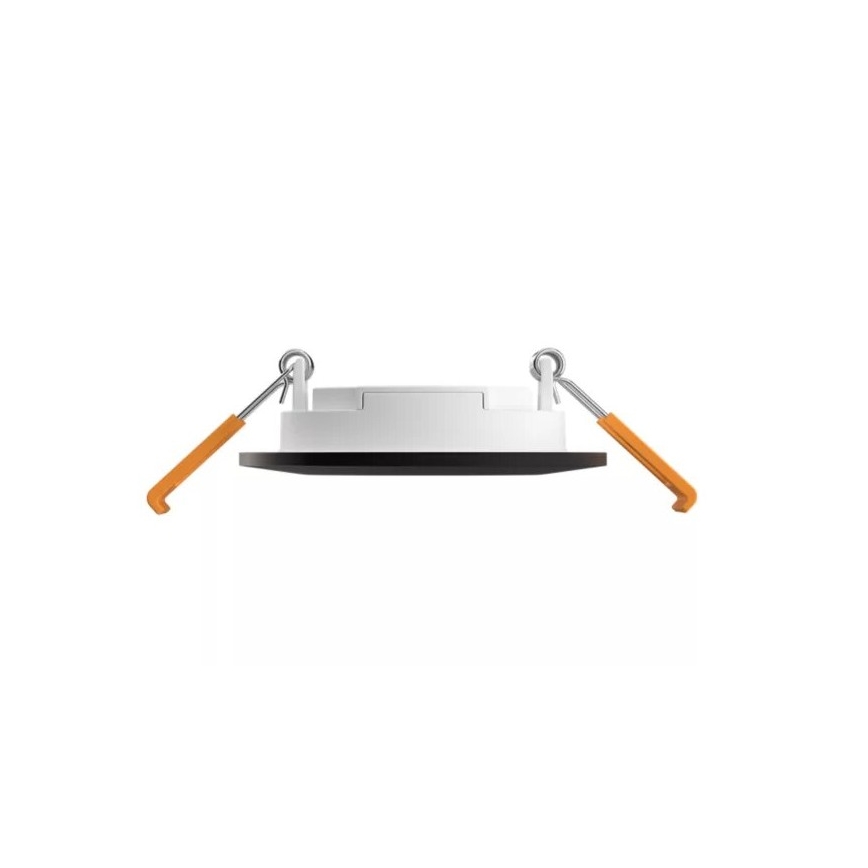 Philips - LED RGBW Stmievateľné kúpeľňové podhľadové svietidlo Hue SLIM LED/8,3W/230V 2000-6500K IP44 čierna