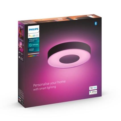 Philips - LED RGBW Stmievateľné kúpeľňové svietidlo Hue XAMENTO LED/33,5W/230V IP44 pr. 381 mm 2000-6500K