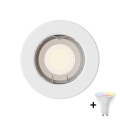 Philips - LED RGBW stmievateľné podhľadové svietidlo PERIDOT 1xGU10/6,5W/230V 2700-6500K biela