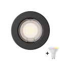 Philips - LED RGBW stmievateľné podhľadové svietidlo PERIDOT 1xGU10/6,5W/230V 2700-6500K čierna