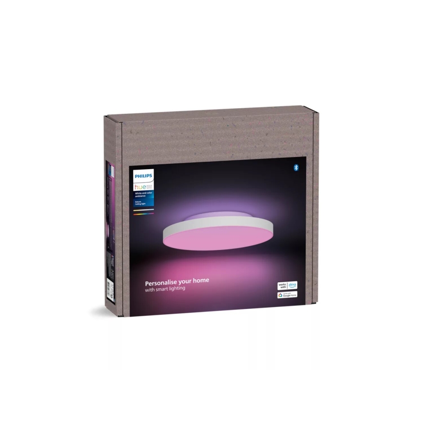 Philips - LED RGBW Stmievateľné stropné svietidlo Hue DATURA LED/48W/230V 2000-6500K