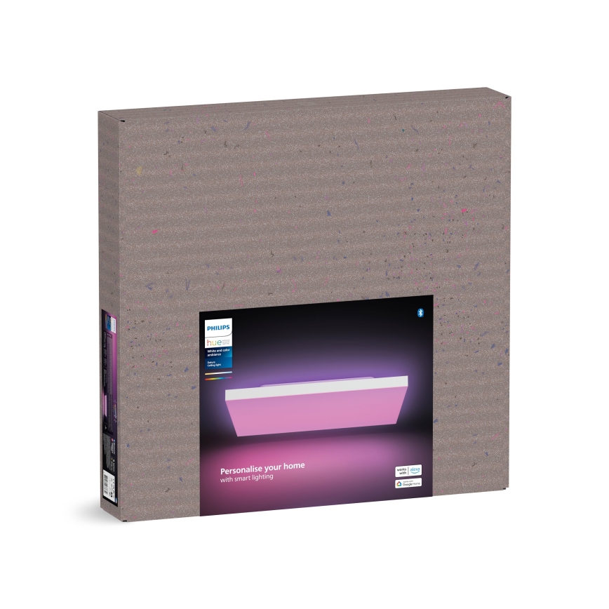 Philips - LED RGBW Stmievateľné stropné svietidlo Hue DATURA LED/67W/230V 2000-6500K