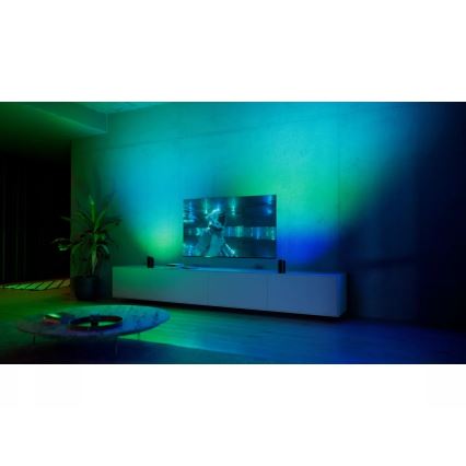 Philips - LED RGBW Stmievateľné projekčné svietidlo Hue PLAY LED/20W/230V 2000–6500K čierna