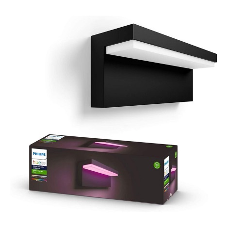 Philips - LED RGBW Stmievateľné vonkajšie nástenné svietidlo Hue NYRO LED/13,5W/230V 2000-6500K IP44
