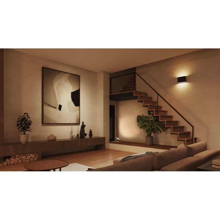 Philips - LED RGBW Stmievateľné vonkajšie nástenné svietidlo Hue DYMERA 2xLED/10,2W/230V 2000-6500K IP44