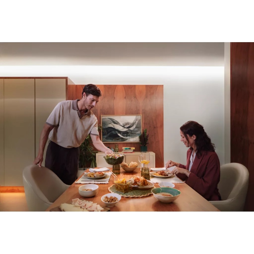 Philips - LED RGBW Stmievateľný pás Hue FLUX 10m LED/60W/230V 2200-6500K