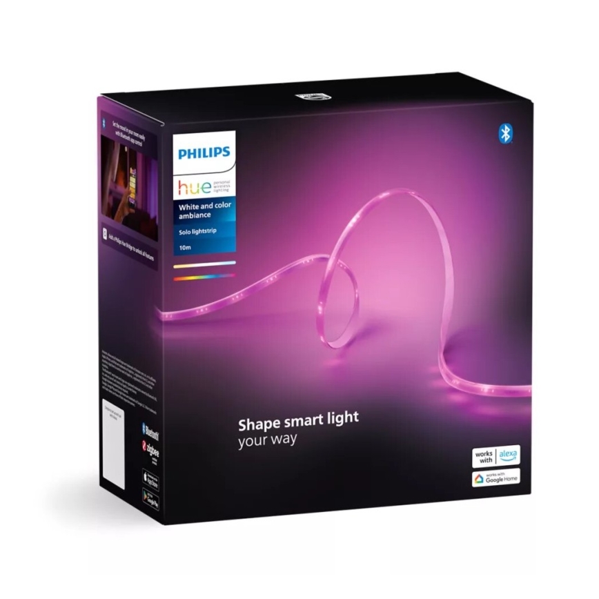 Philips - LED RGBW Stmievateľný pásik Hue WHITE AND COLOR AMBIANCE 10m LED/20W/230V 2000-6500K