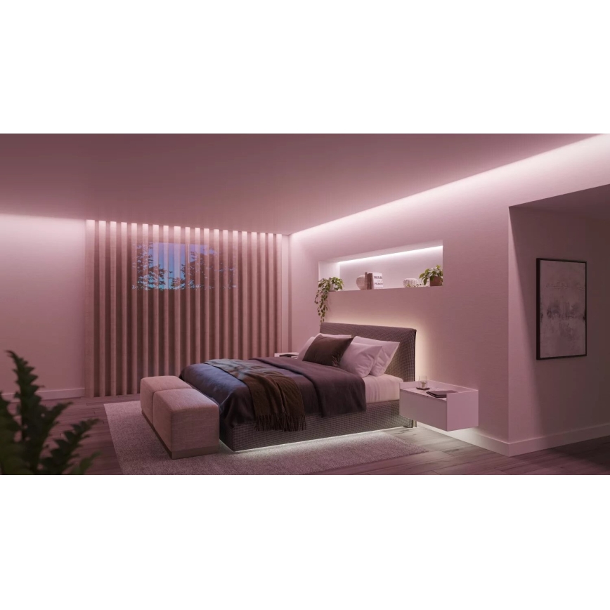 Philips - LED RGBW Stmievateľný pásik Hue WHITE AND COLOR AMBIANCE 5m LED/20W/230V 2000-6500K