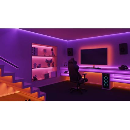 Philips - LED RGBW Stmievateľný pásik Hue WHITE AND COLOR AMBIANCE 5m LED/20W/230V 2000-6500K