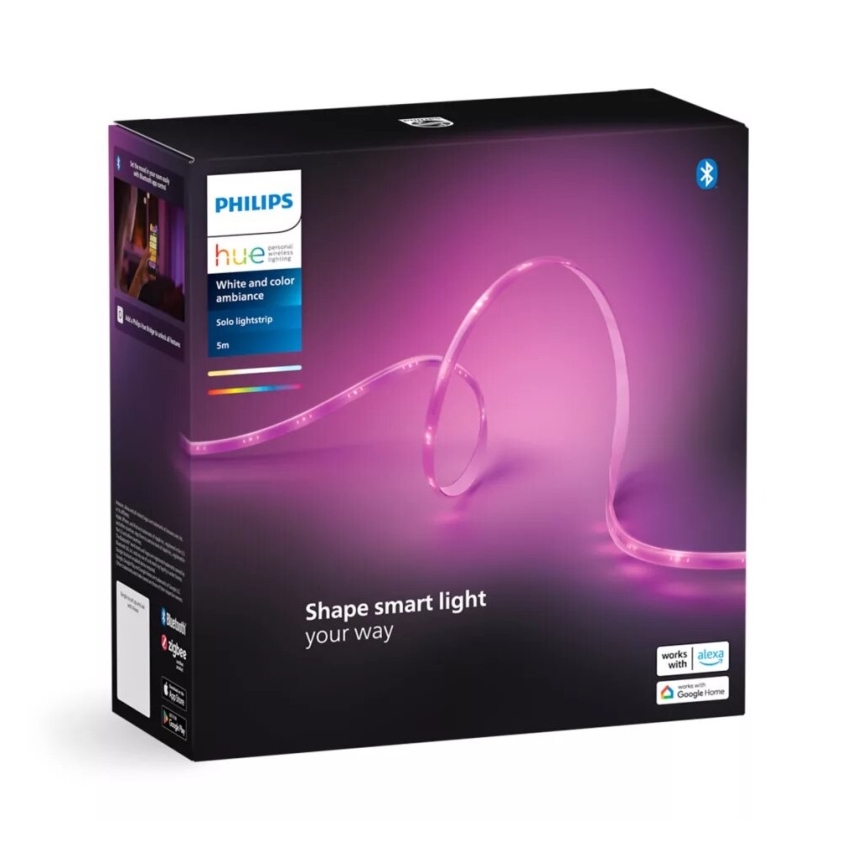 Philips - LED RGBW Stmievateľný pásik Hue WHITE AND COLOR AMBIANCE 5m LED/20W/230V 2000-6500K