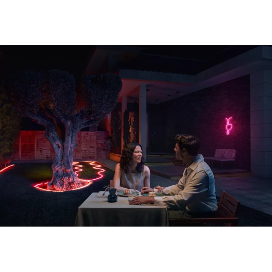 Philips - LED RGBW stmievateľný vonkajší pás Hue NEON 5m LED/30W/230V 2200-6500K IP67