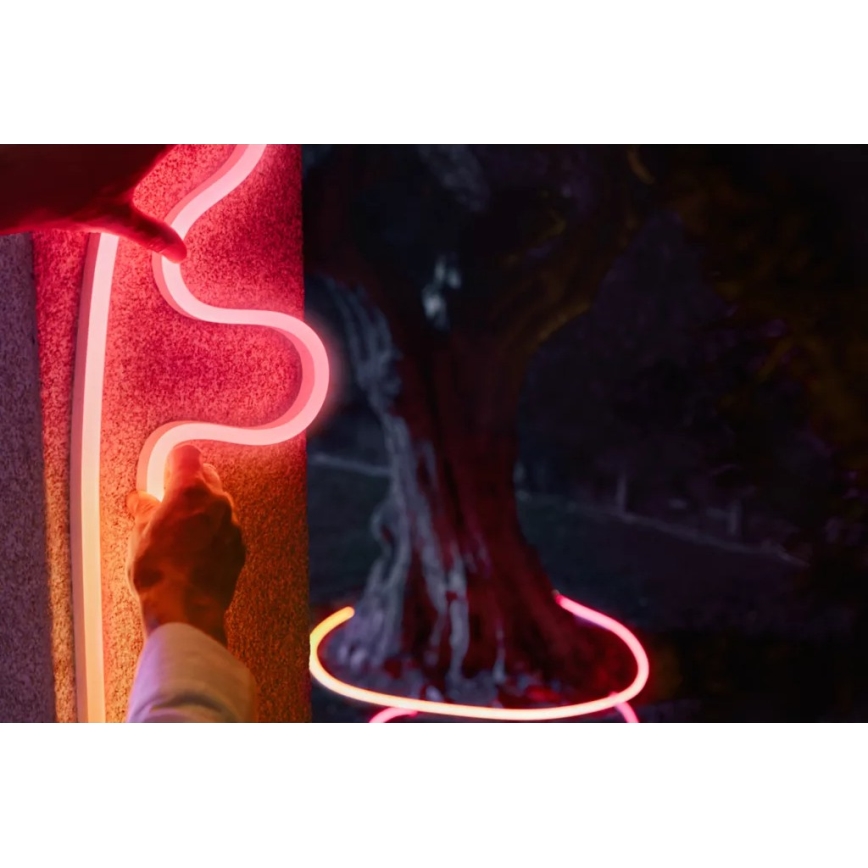 Philips - LED RGBW stmievateľný vonkajší pás Hue NEON 5m LED/30W/230V 2200-6500K IP67