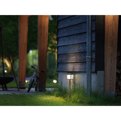 Philips - LED Solárna lampa so senzorom BLAISE LED/1,5W/3,7V 2600 mAh 3000K IP44