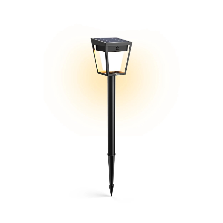 Philips - LED Solárna lampa so senzorom NISSA LED/1,8W/3,7V 3000K IP44