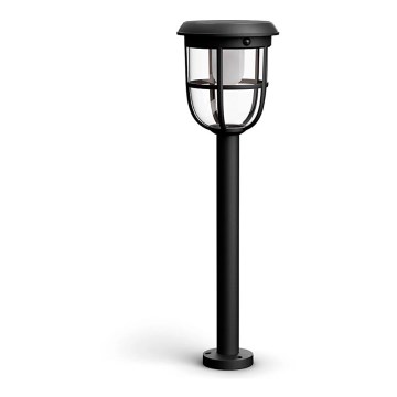 Philips - LED Solárna lampa so senzorom pohybu a súmraku RADII LED/1,3W/3,7V 2000 mAh 3000K IP44