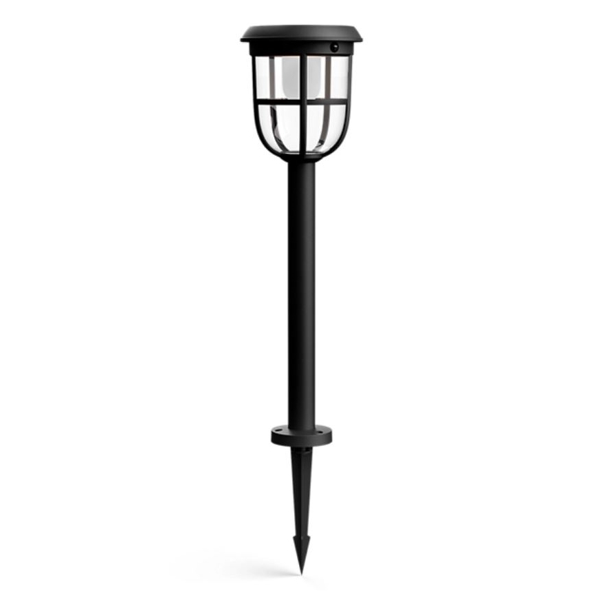 Philips - LED Solárna lampa so senzorom RADII LED/1,3W/3,7V 2000 mAh 3000K IP44