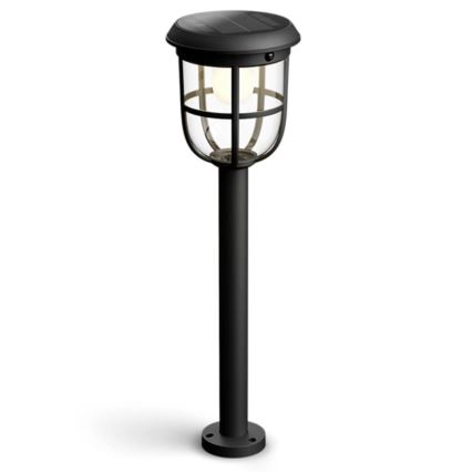 Philips - LED Solárna lampa so senzorom RADII LED/1,3W/3,7V 2000 mAh 3000K IP44