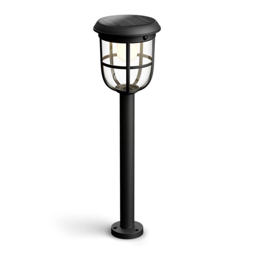 Philips - LED Solárna lampa so senzorom RADII LED/1,3W/3,7V 2000 mAh 3000K IP44