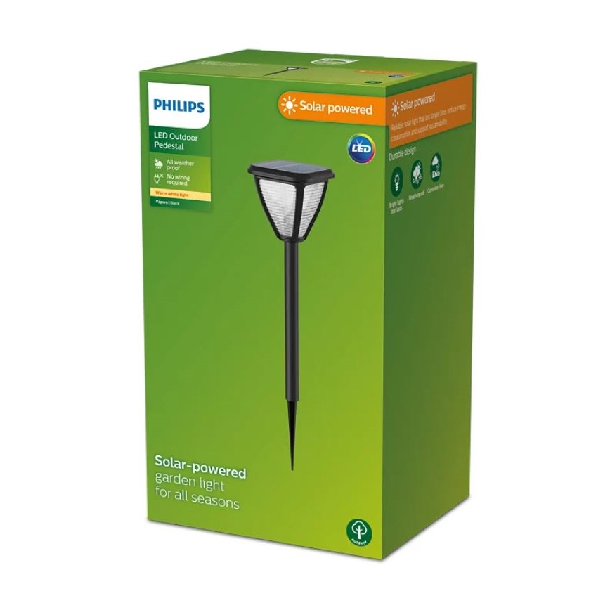 Philips - LED Solárna lampa VAPORA LED/1,5W/3,7V IP44