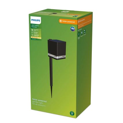 Philips - LED Solárna lampa VIRONA LED/1,8W/3,7V 2700K IP44