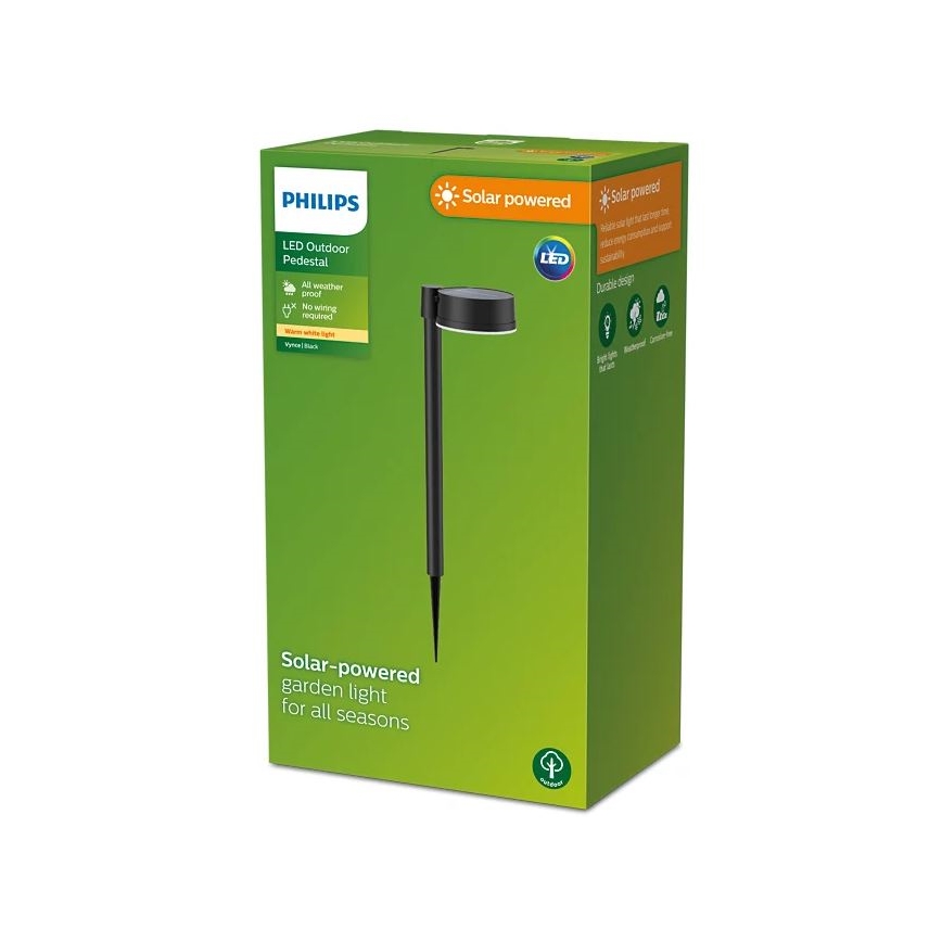 Philips - LED Solárna lampa VYNCE LED/1,5W/3,7V IP44