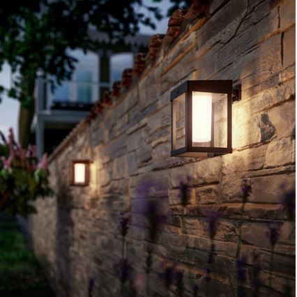 Philips - LED Solárne nástenné svietidlo so senzorom pohybu a súmraku CAMILL LED/1,4W/3,7V 2000 mAh IP44