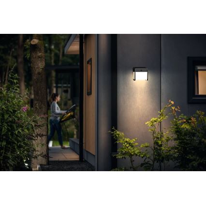 Philips - LED Solárne nástenné svietidlo so senzorom EZRA LED/1,8W/3,7V 3000K IP44